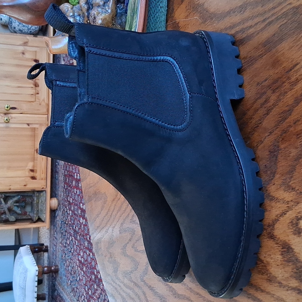 Thursday Boot Company Black Leather Legend Chelsea Boots Size 8 - Picture 10 of 10